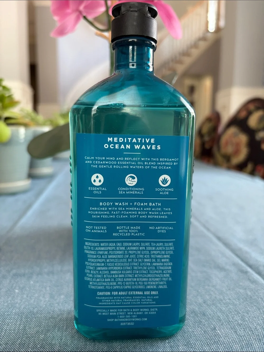 Bath & Body Works Meditative Ocean Waves body wash